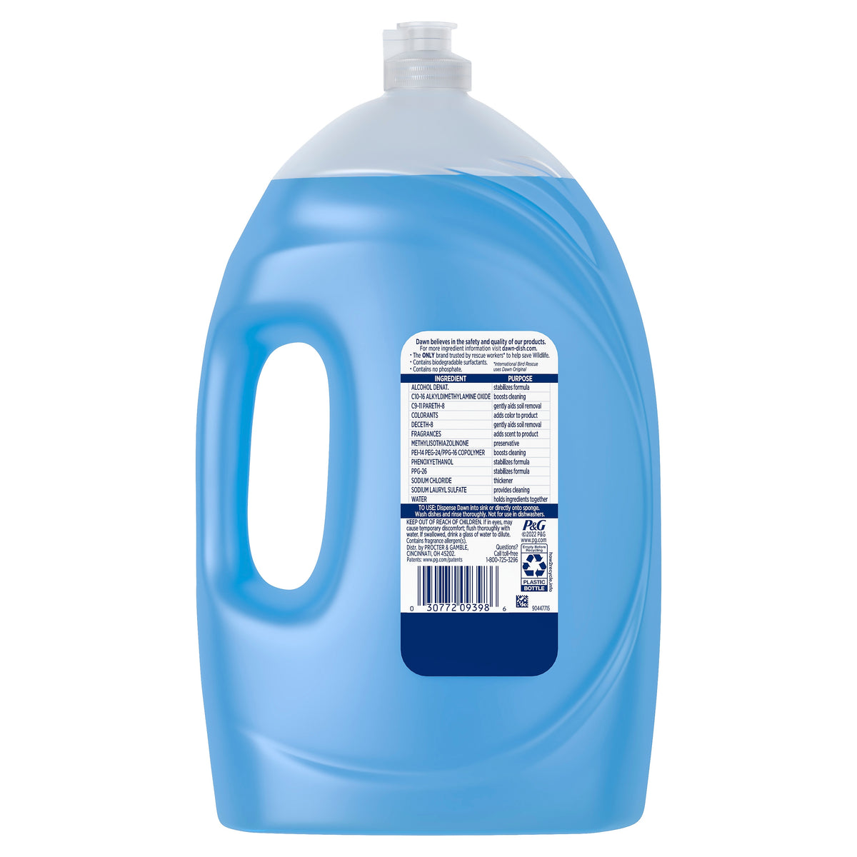 Dawn Ultra Liquid Dish Soap, Original Scent, 70 oz.