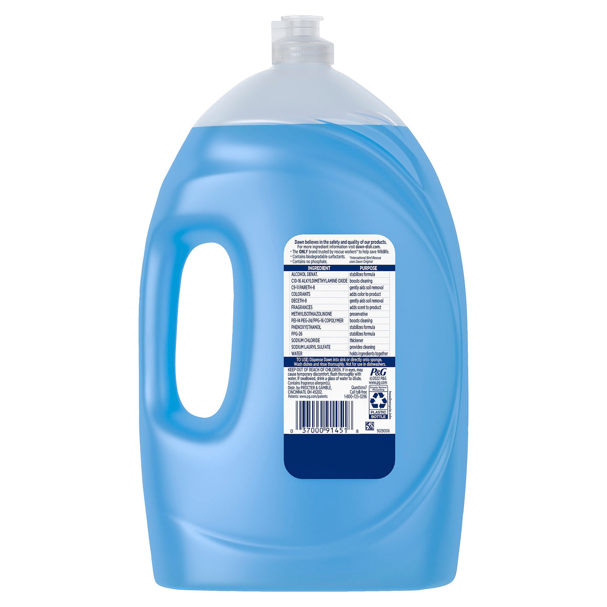 Dawn Ultra Liquid Dish Soap, Original Scent, 70 oz.