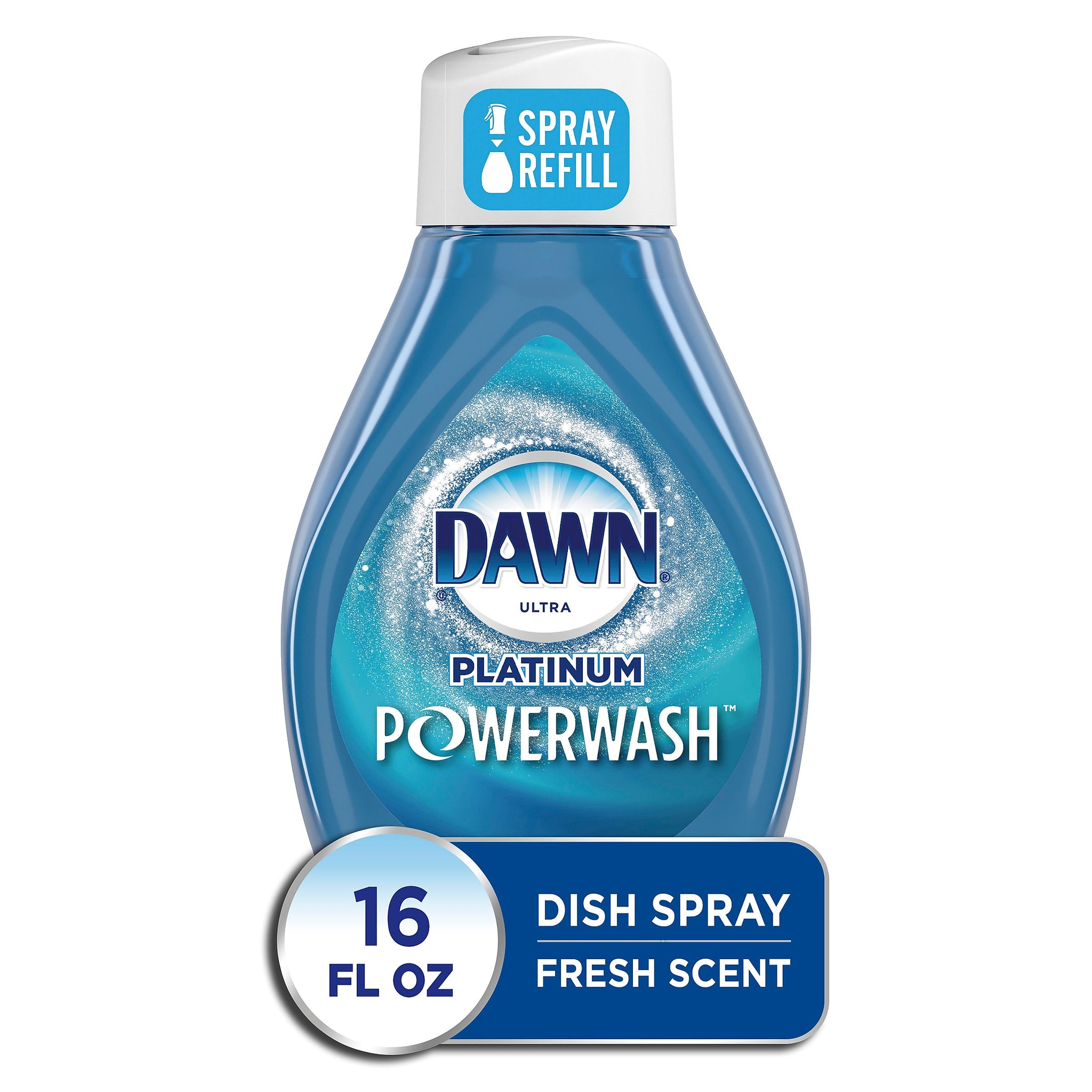 Dawn Ultra Platinum Powerwash Liquid Dish Soap, Fresh Scent, 16 oz.,