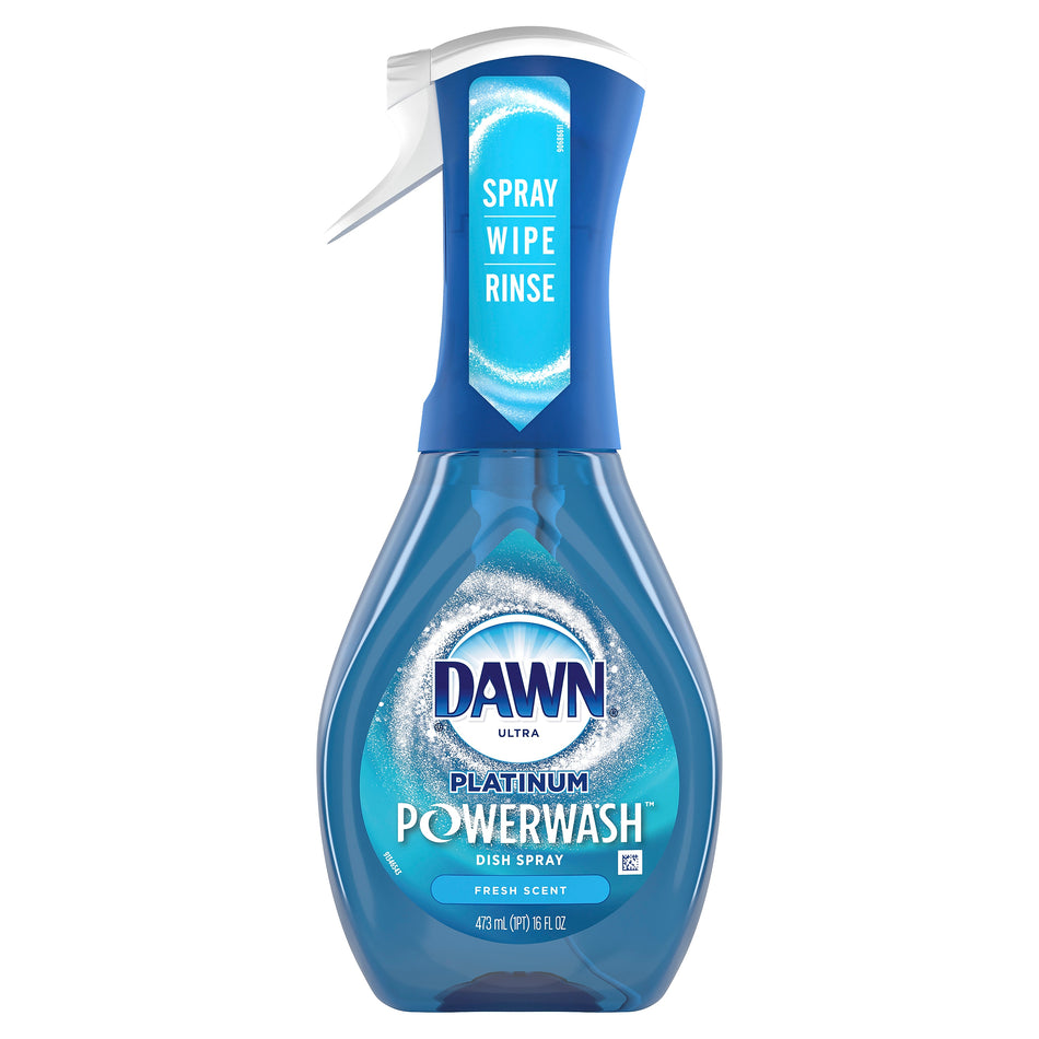 Dawn Ultra Platinum Powerwash Liquid Dish Soap Spray, Fresh, 16 oz.