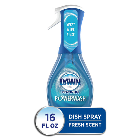 Dawn Ultra Platinum Powerwash Liquid Dish Soap Spray, Fresh, 16 oz.