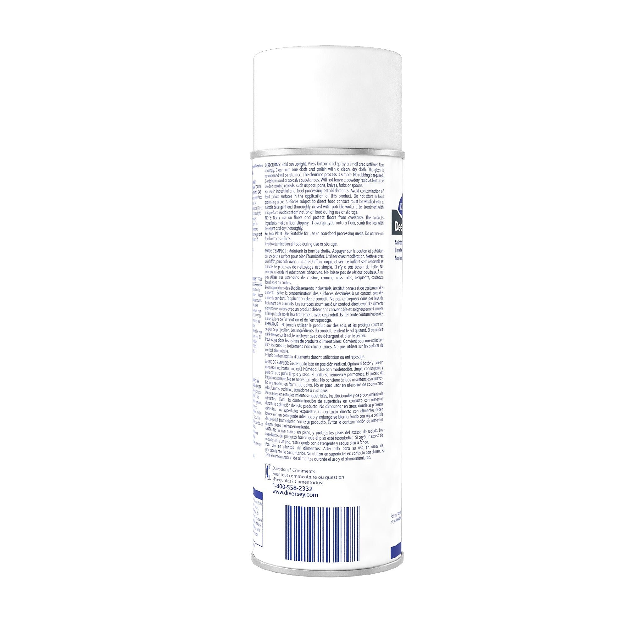 Deep Gloss Maintainer for Stainless Steel, Mild Solvent, Unscented, 16 oz., 12/Carton