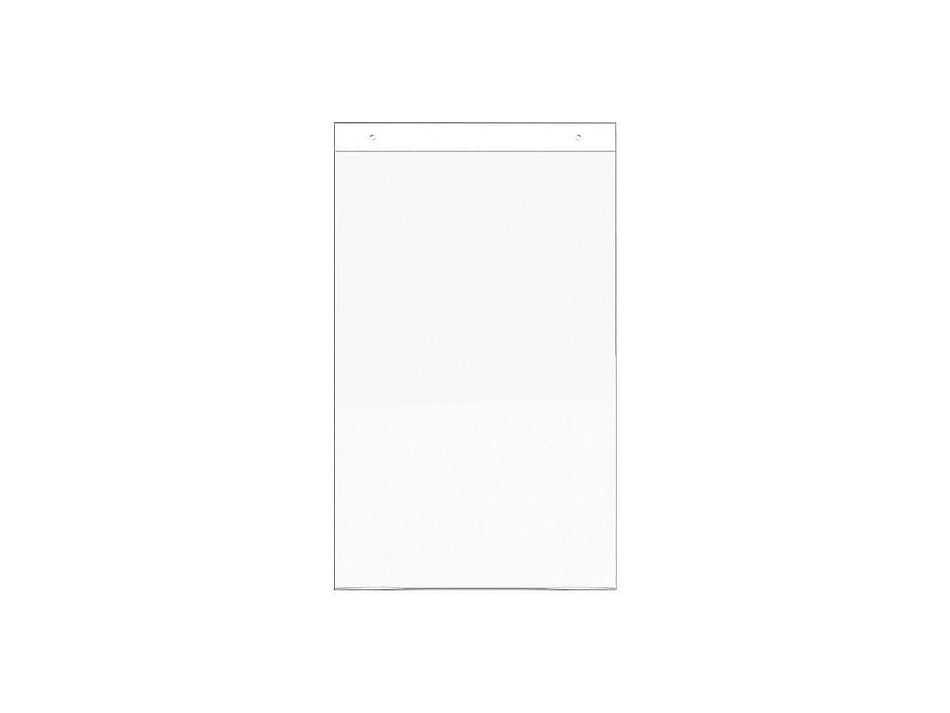 Deflect-O Image Document Holder, 11" x 17", Vertical, Wall Mounted, Clear Plastic