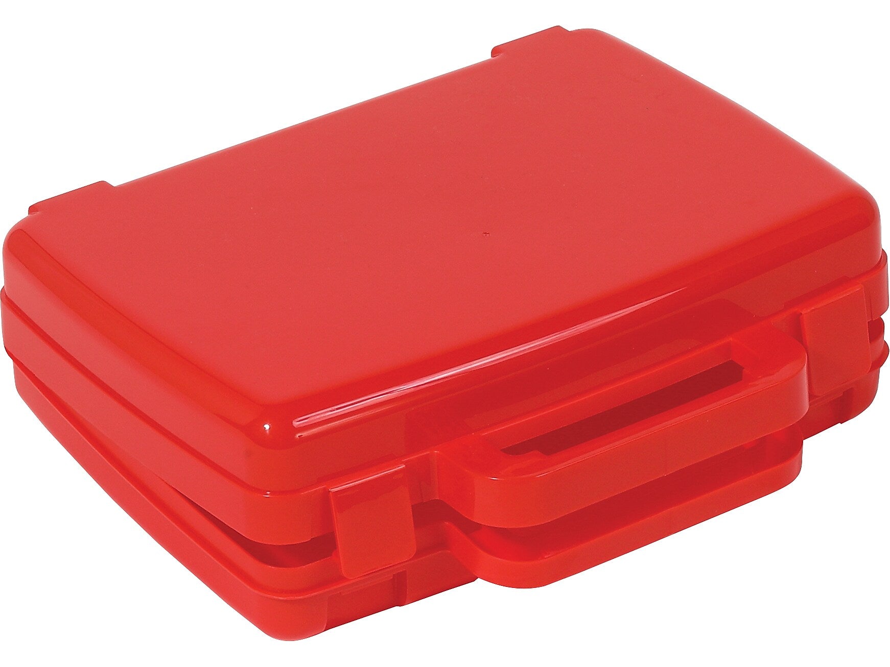 Deflect-O Little Artist Polypropylene Kids' Storage Case, 8.58" x 10.23" x 2.79", Red