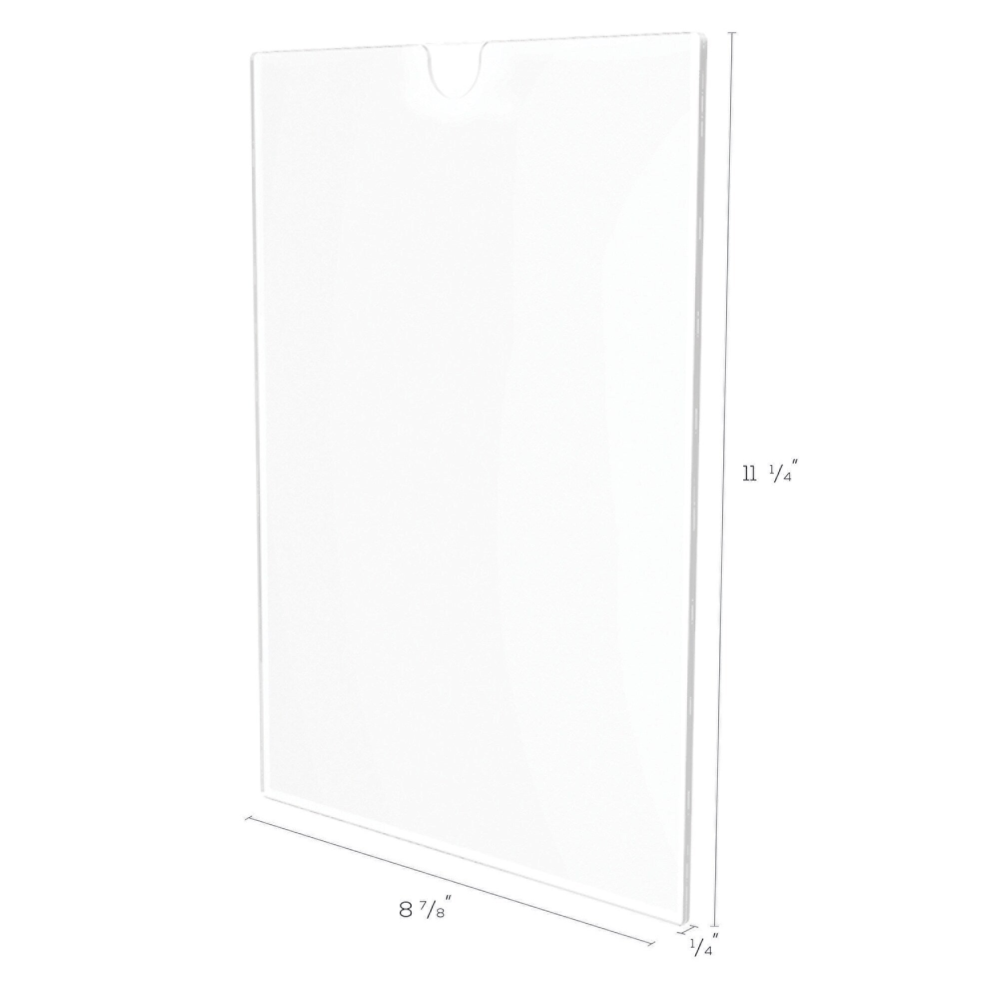 Deflect-O Superior Image Cubicle Sign Holder, 8.5