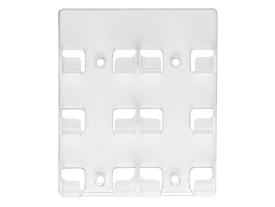 Deflect-O Wall Mounted Card Holders, Clear