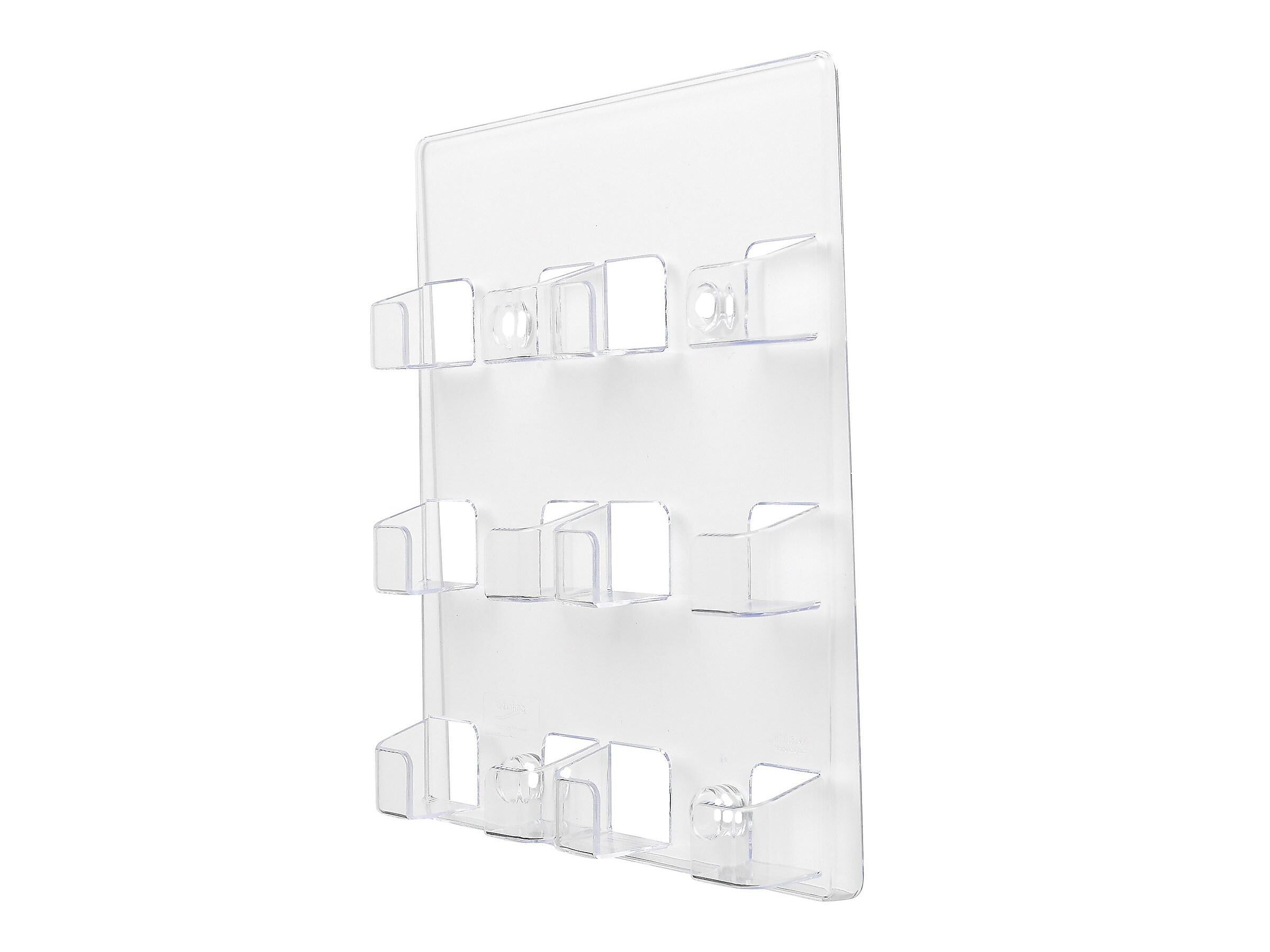 Deflect-O Wall Mounted Card Holders, Clear