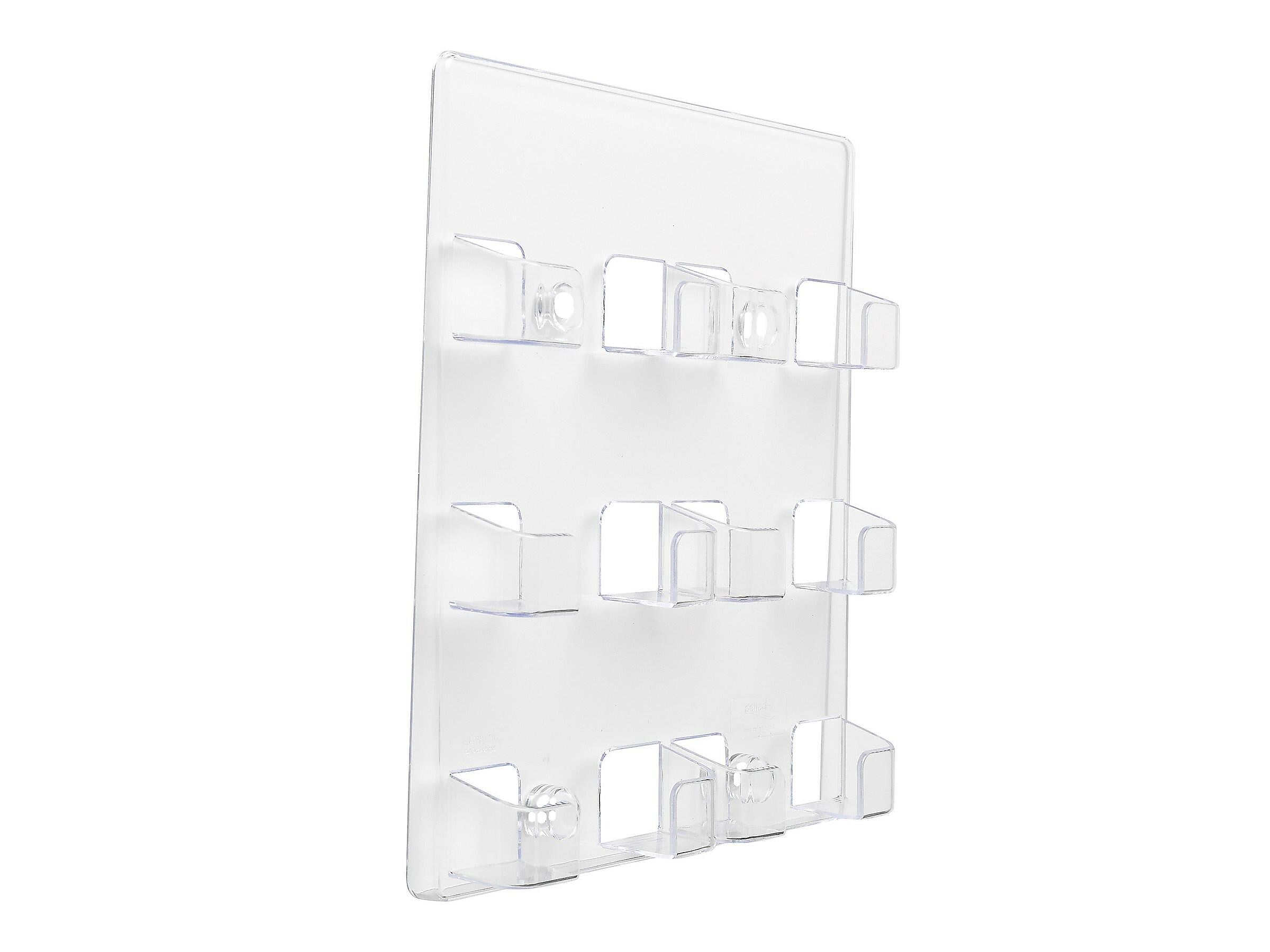 Deflect-O Wall Mounted Card Holders, Clear