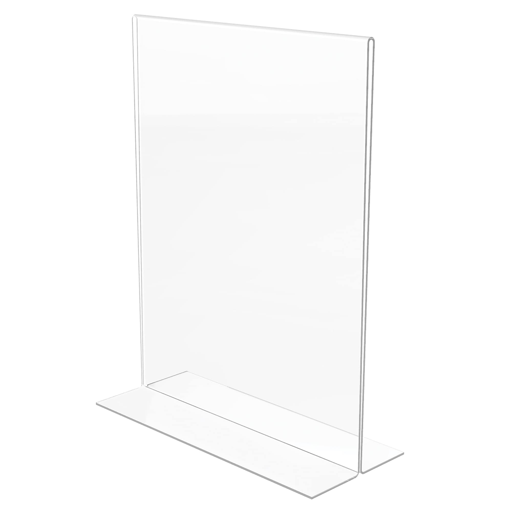 Deflecto Classic Image Double-Sided Sign Holder, 8.5