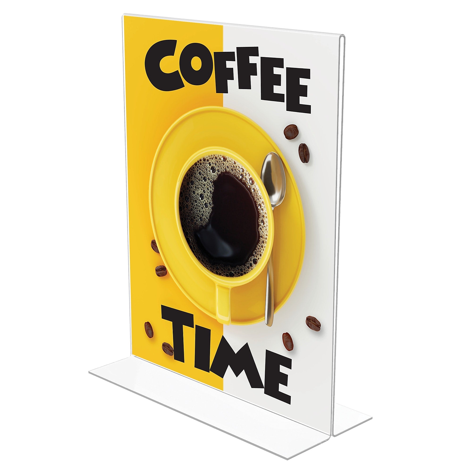 Deflecto Classic Image Double-Sided Sign Holder, 8.5