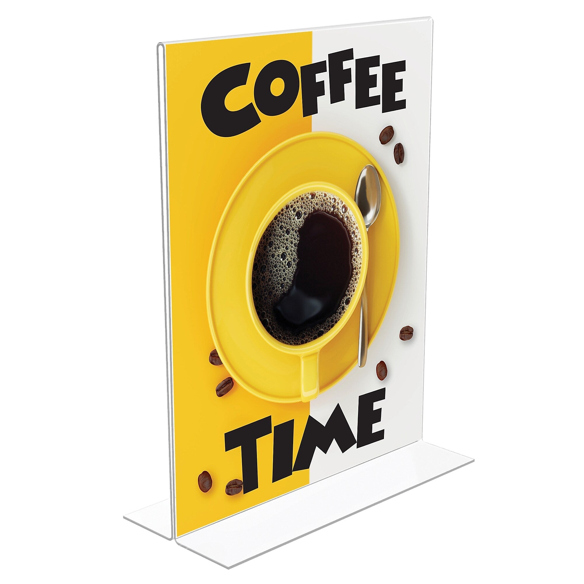 Deflecto Classic Image Double-Sided Sign Holder, 8.5