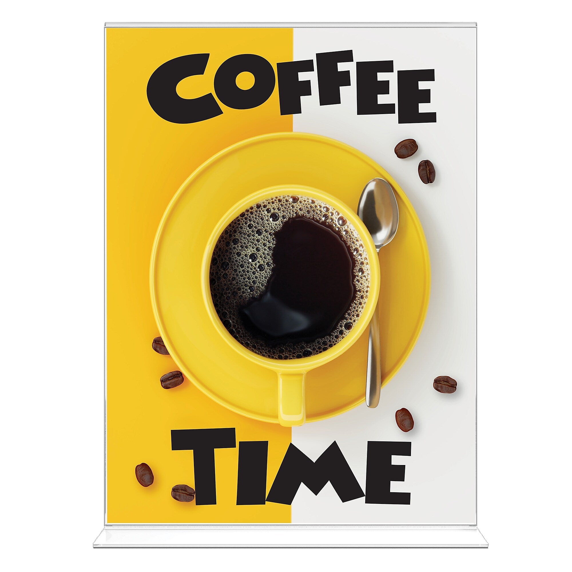 Deflecto Classic Image Double-Sided Sign Holder, 8.5
