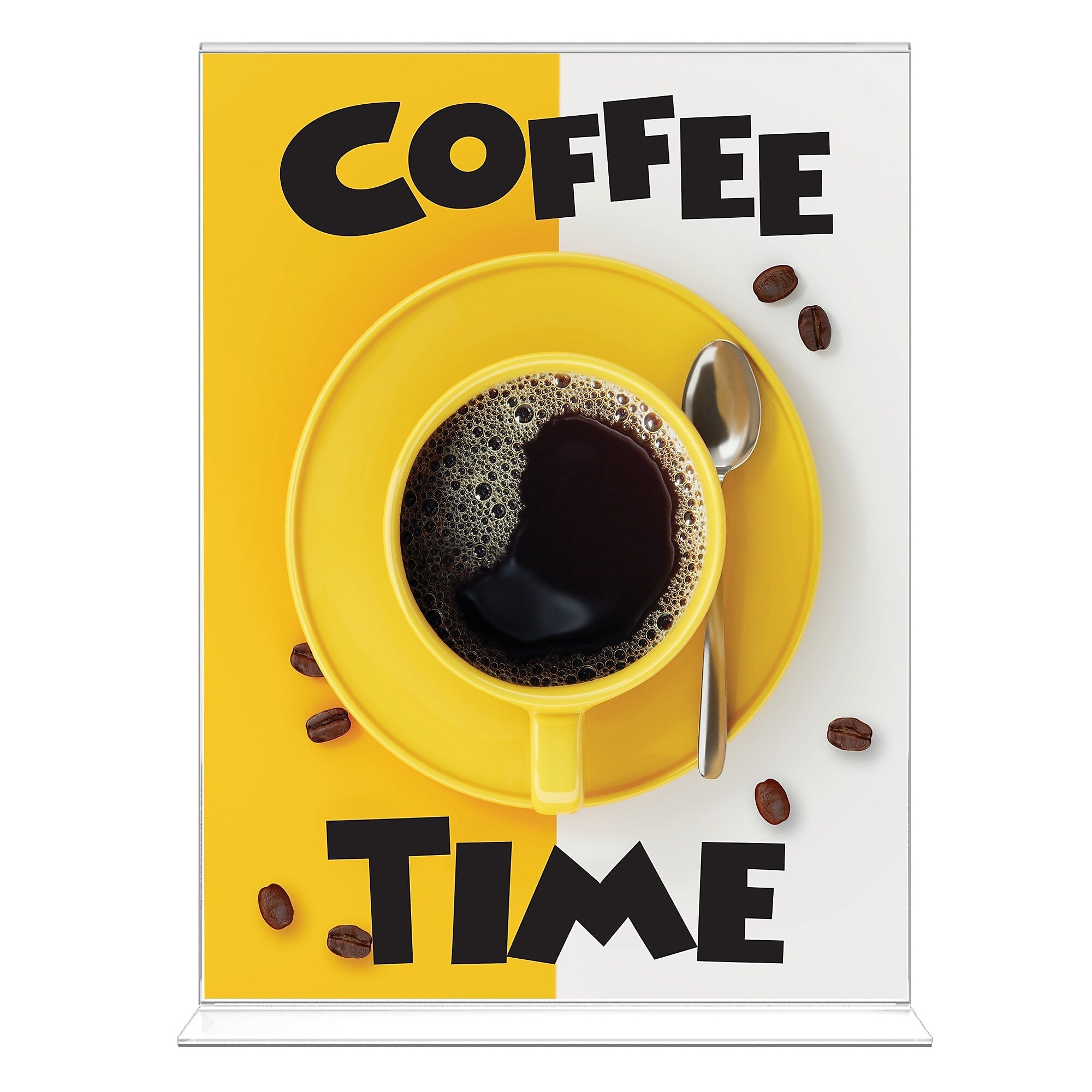 Deflecto Classic Image Double-Sided Sign Holder, 8.5