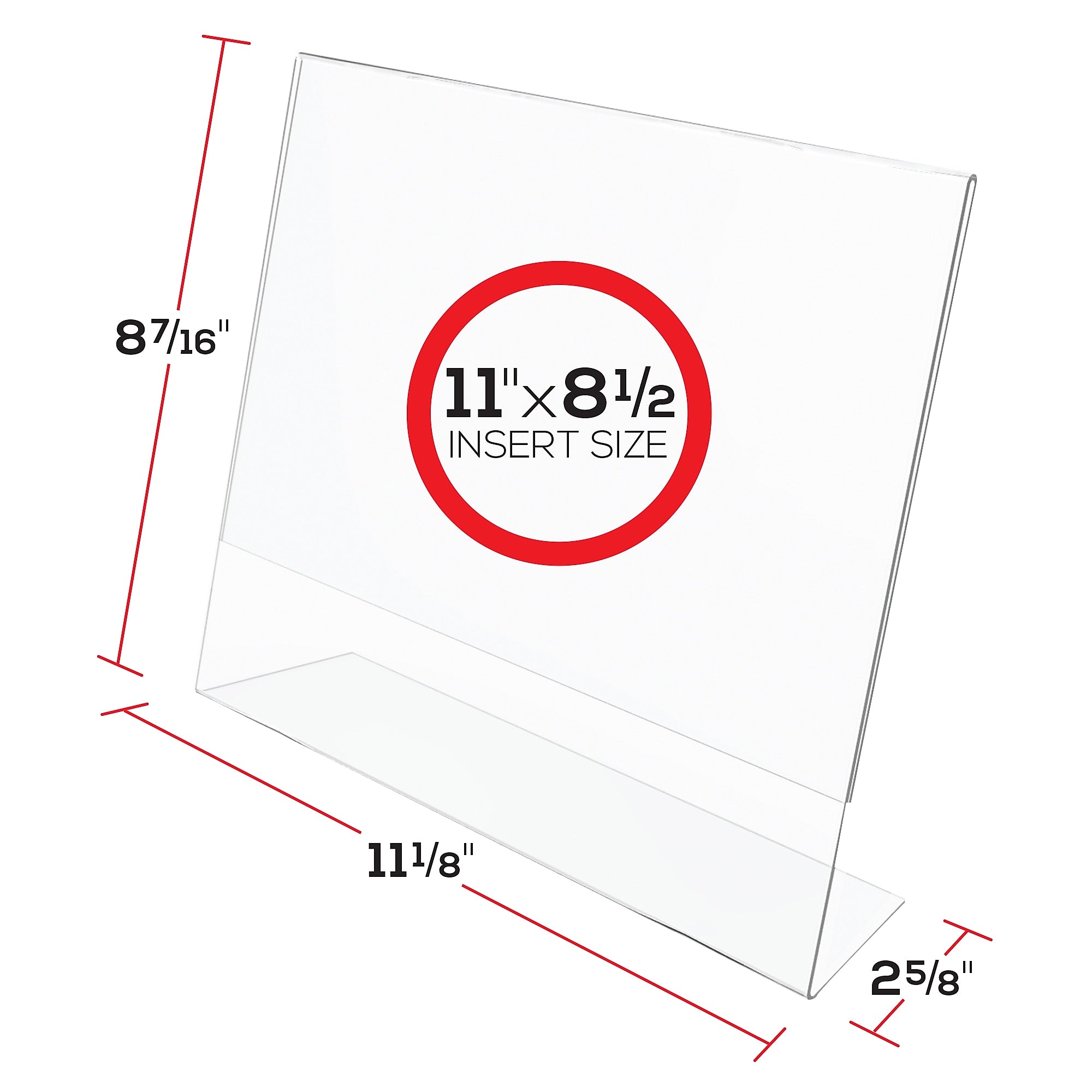 Deflecto Classic Image Sign Holder, 11