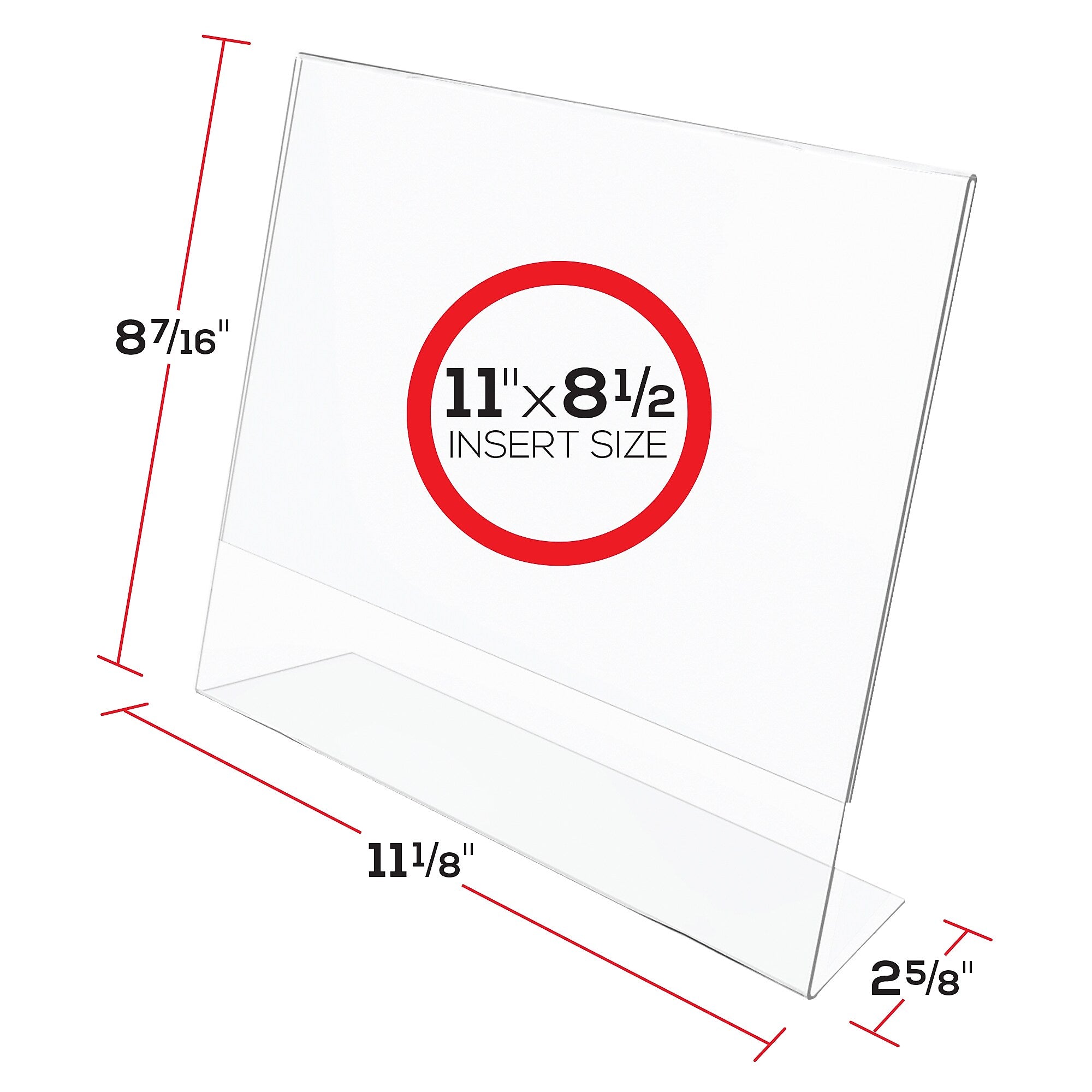 Deflecto Classic Image Sign Holder, 11