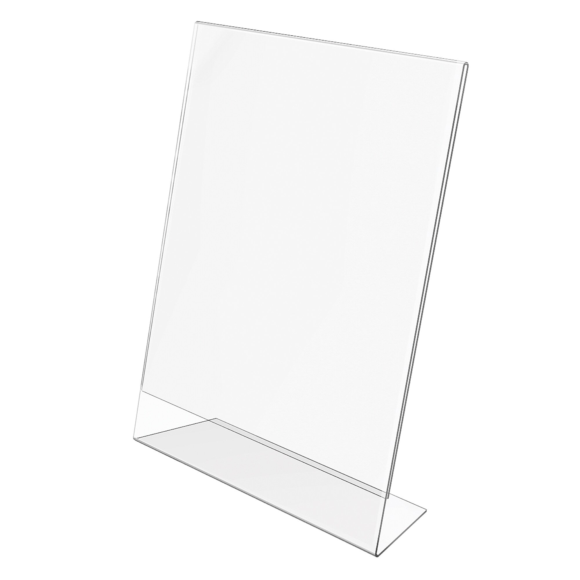 Deflecto Classic Image Slanted Sign Holder, 8.5