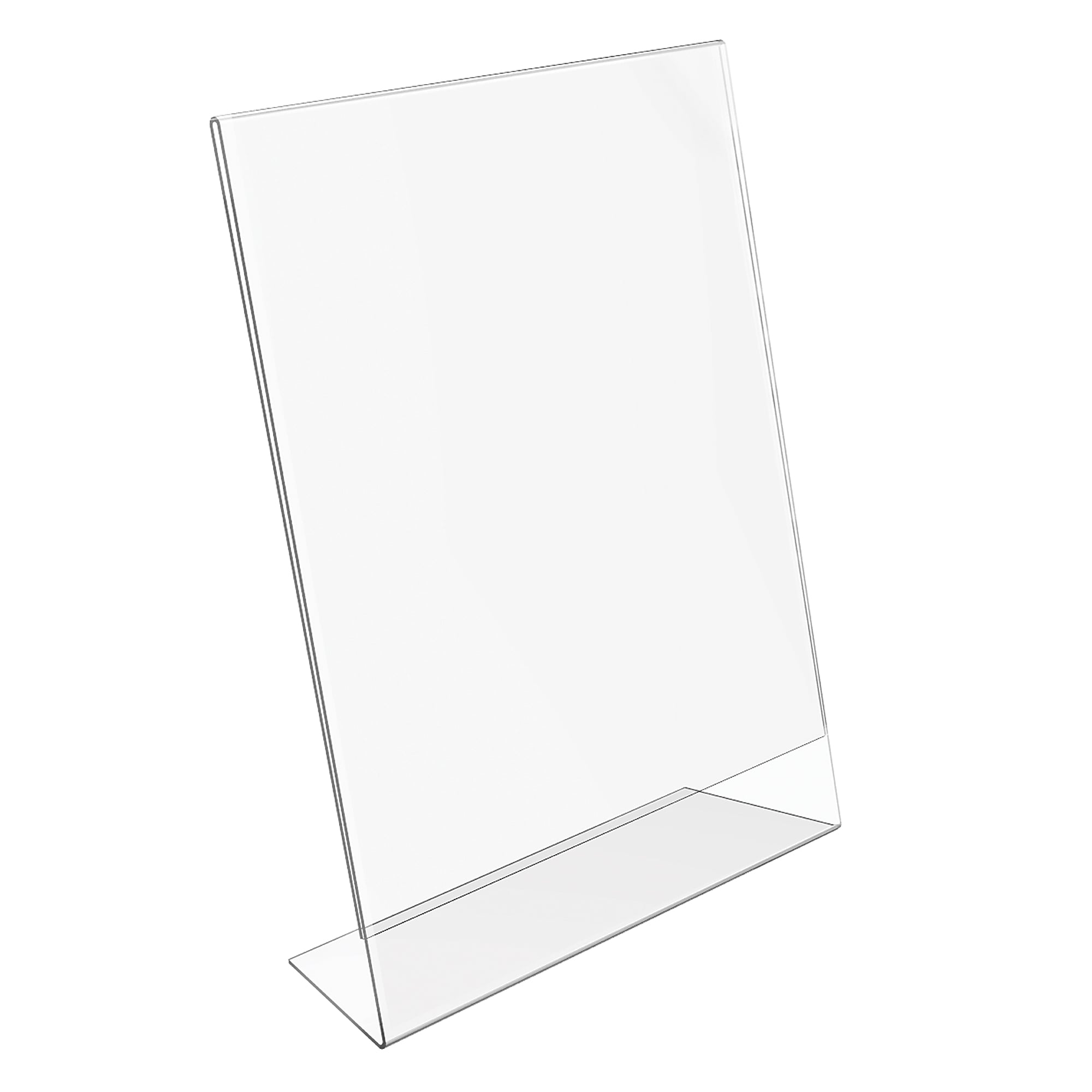 Deflecto Classic Image Slanted Sign Holder, 8.5