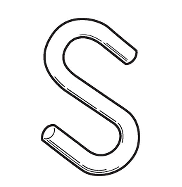 Deflecto® S Hook, 1