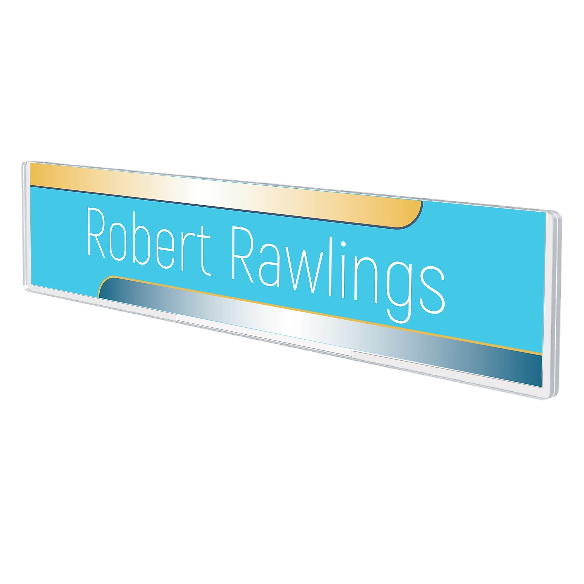 Deflecto School Name Plate, 8.5