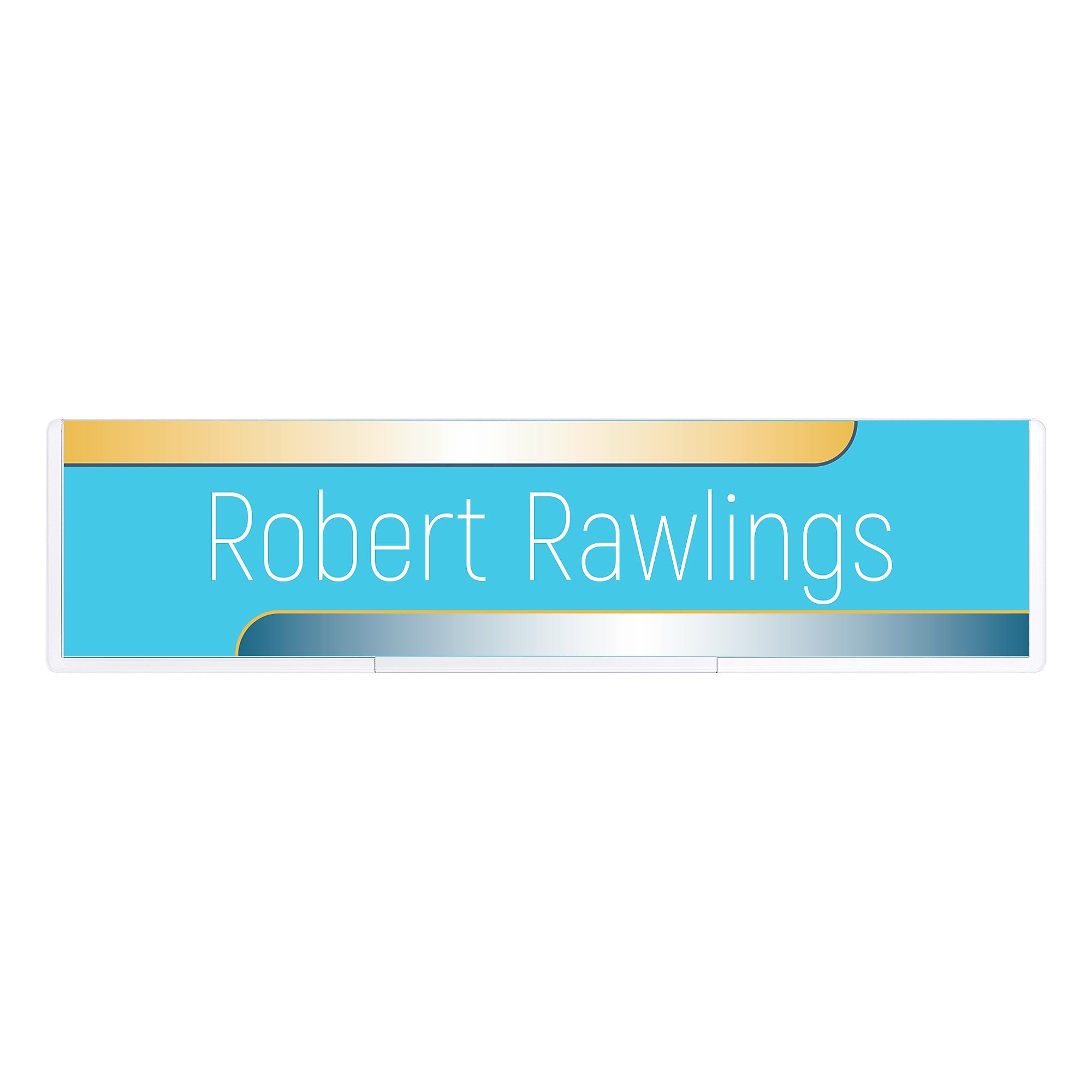 Deflecto School Name Plate, 8.5