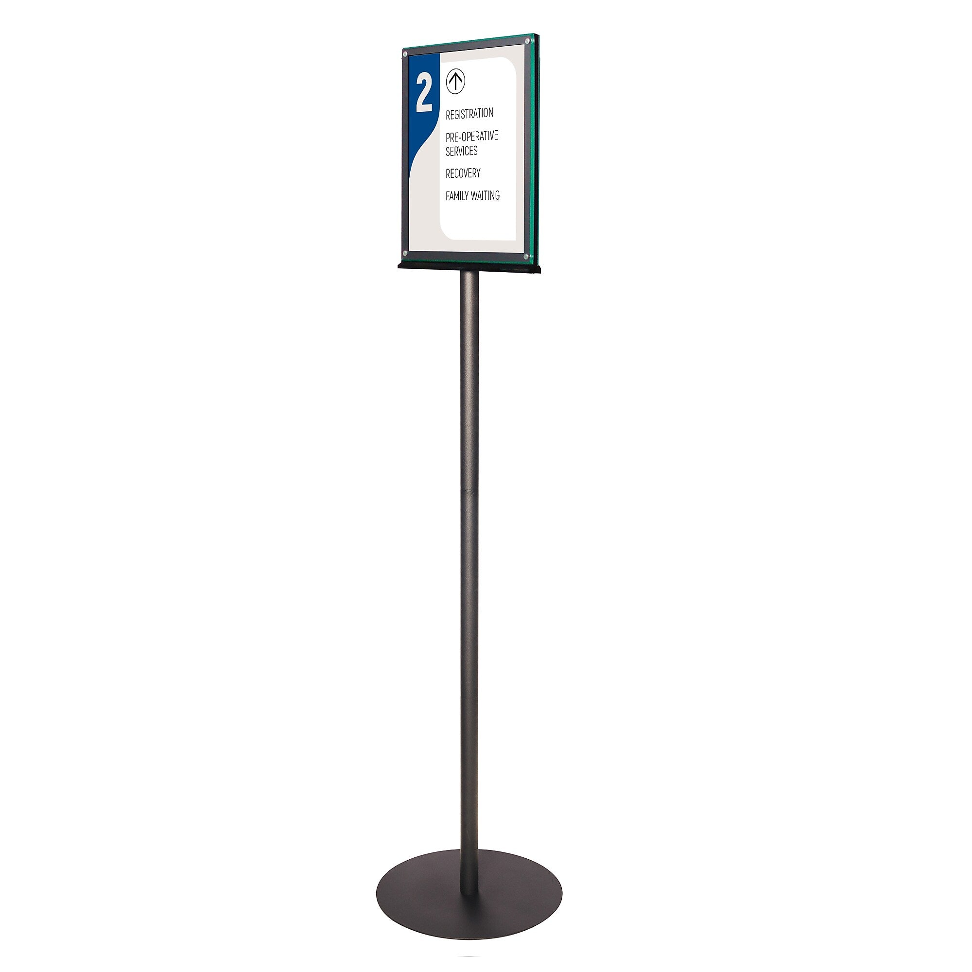 Deflecto Sign Holder, 8.5