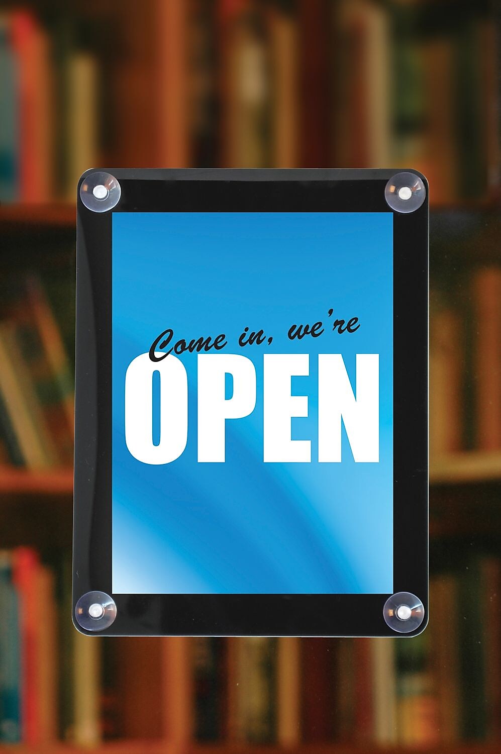 Deflecto® Window Display Sign Holder, 8.5