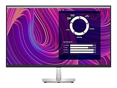 Dell 32" LED Monitor, Silver/Black