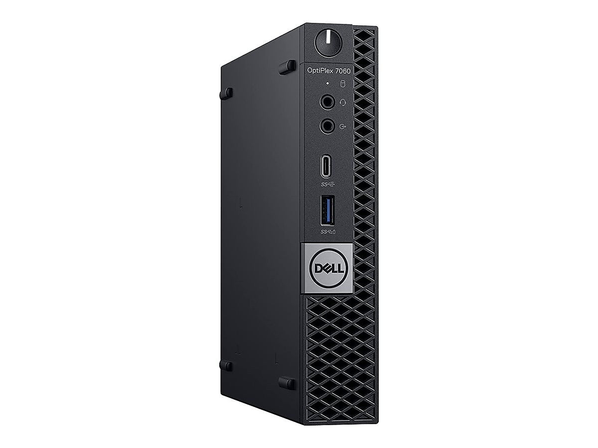 Dell OptiPlex 7060 Refurbished Desktop Computer, Intel Core i7-8700T, 16GB Memory, 512GB SSD