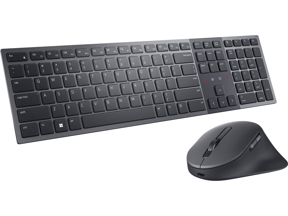 Dell Premier Collaboration Wireless Keyboard and Optical Mouse Combo, Graphite