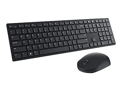 Dell Pro Wireless Keyboard and Optical Mouse Combo, Black