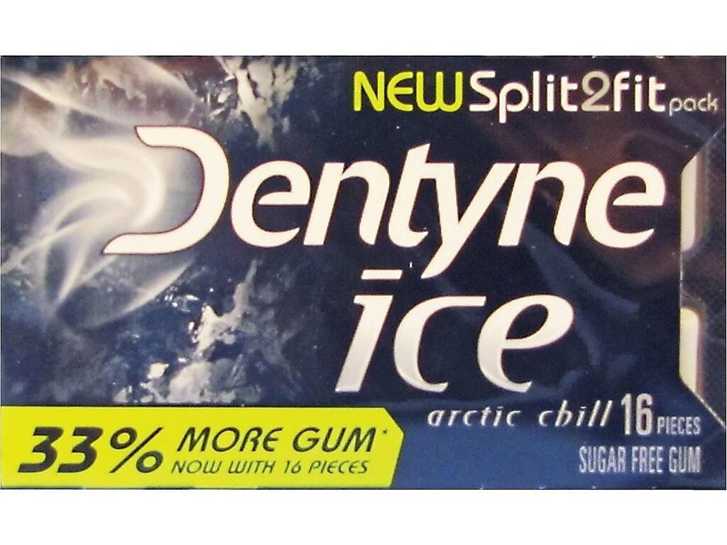 Dentyne Ice Sugar Free Gum, Arctic Chill, 9/Box