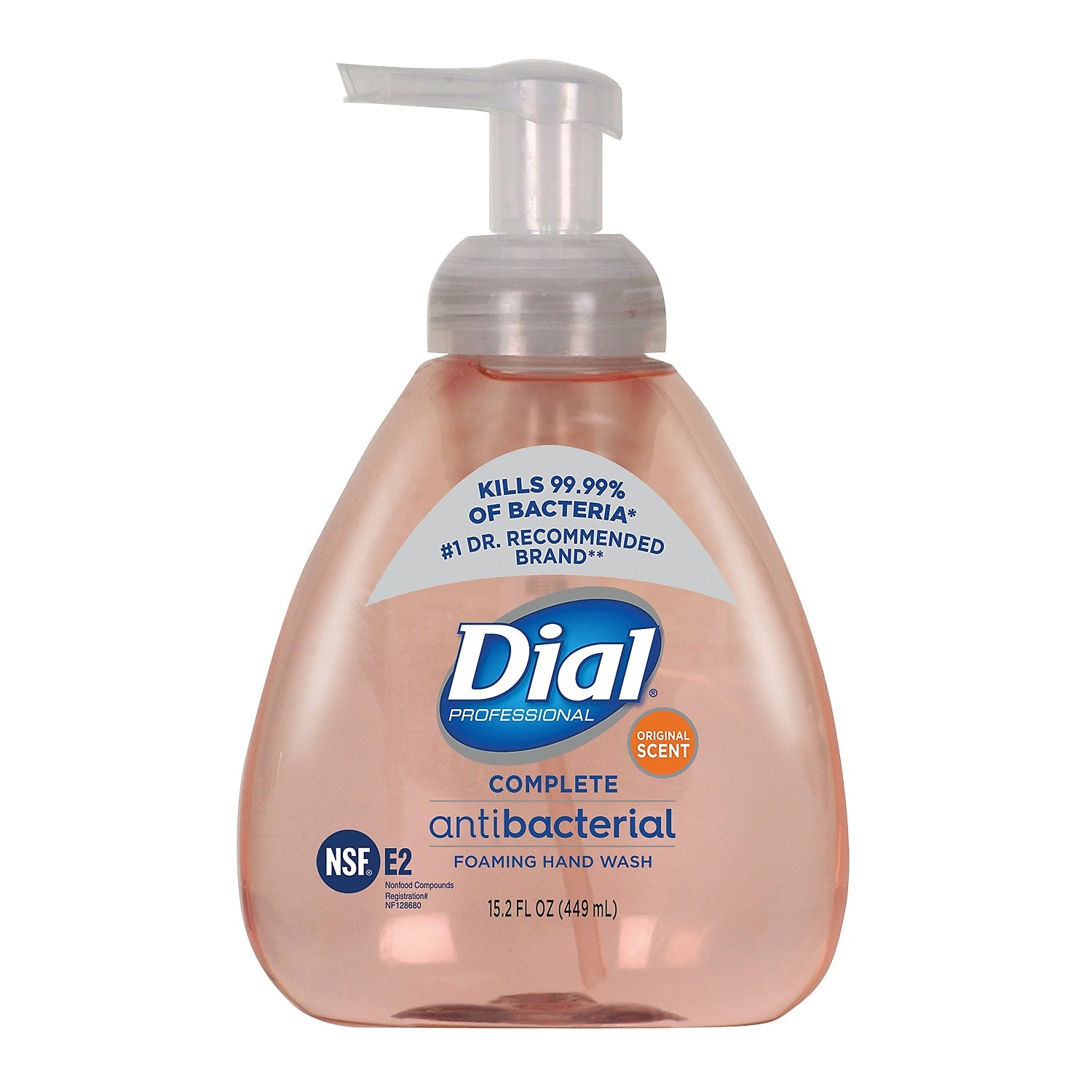 Dial Complete Antibacterial Foaming Hand Soap, 15.2 Oz.