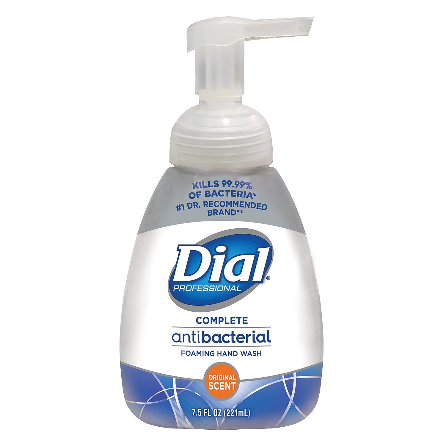 Dial Complete Antibacterial Foaming Hand Soap, Original, 7.5 Oz.