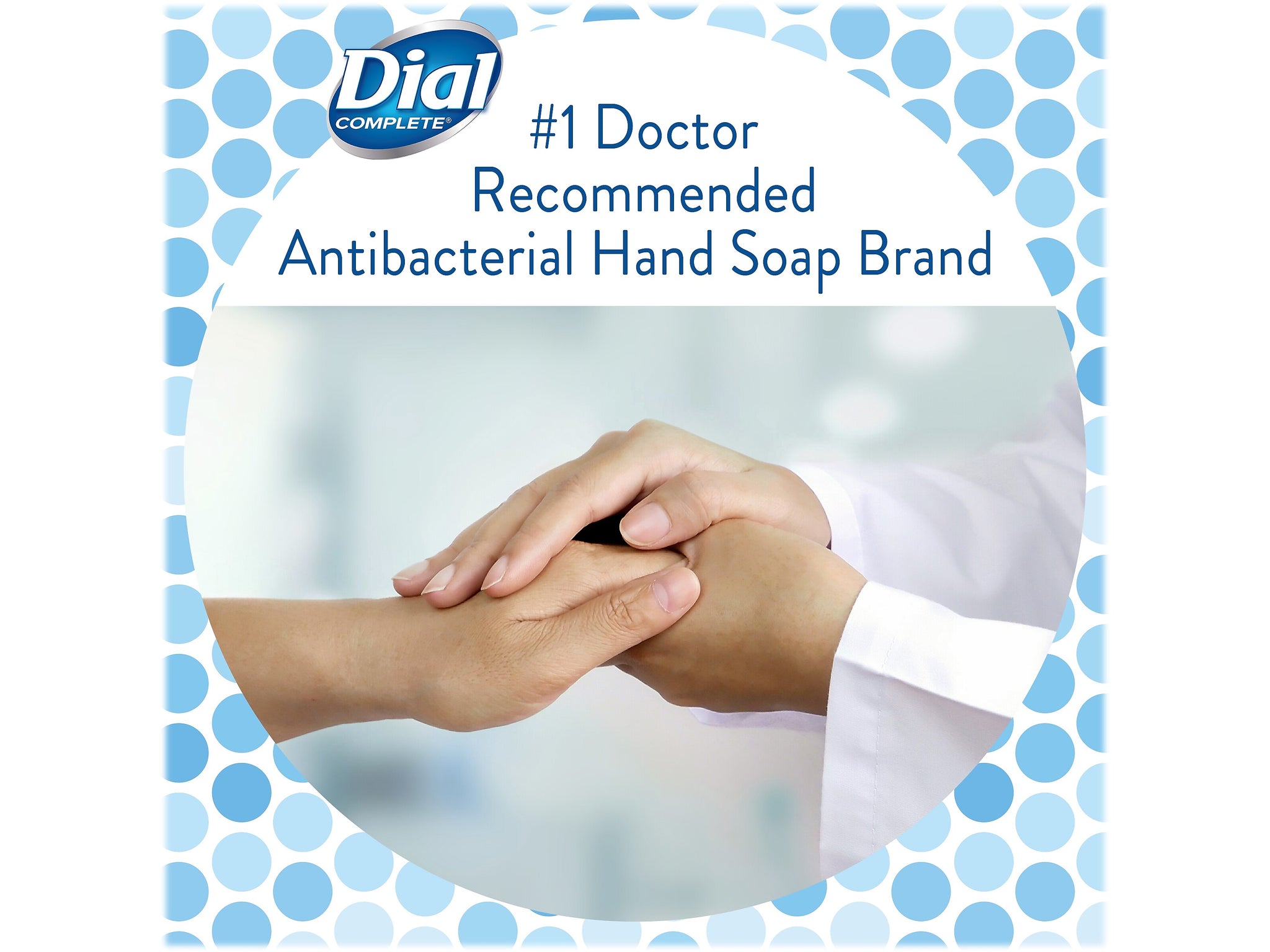 Dial Complete Antibacterial Liquid Hand Soap, Spring Water, 11 Fl. Oz.