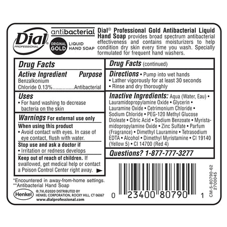 Dial Liquid Hand Soap, 16 oz.