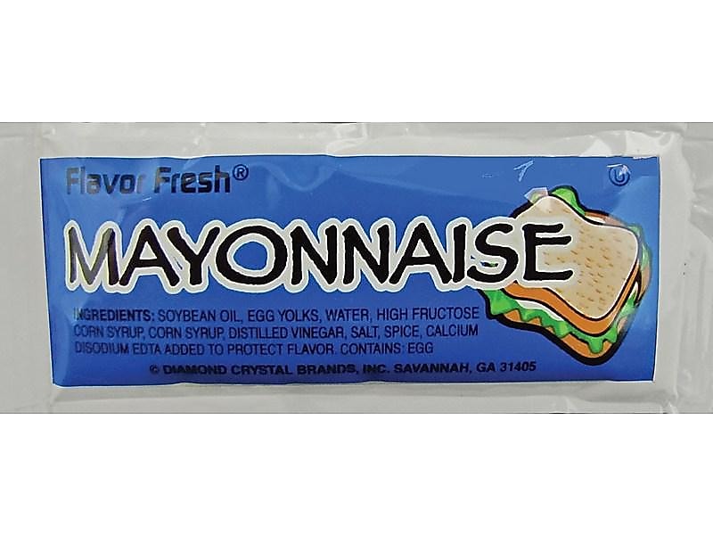 Diamond Crystal Flavor Fresh Mayonnaise, 0.32 oz., 200/Box