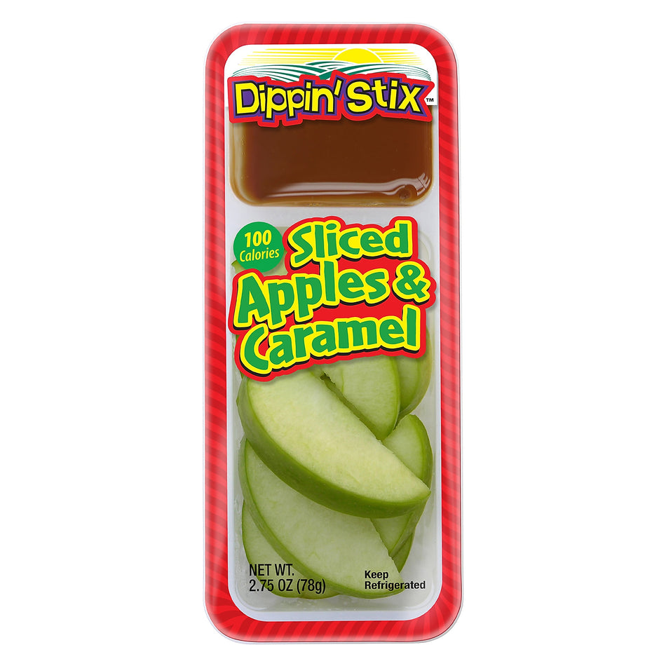 Dippin' Stix Gala Apples and Caramel Snack Kit 2.75, 6/Box