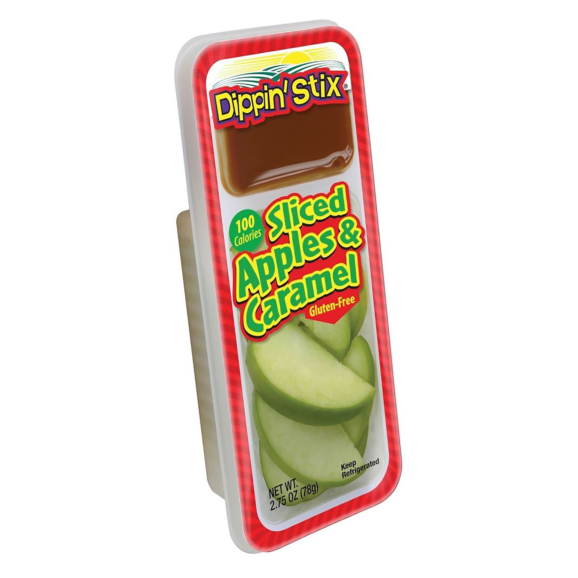 Dippin' Stix Gala Apples and Caramel Snack Kit 2.75, 6/Box