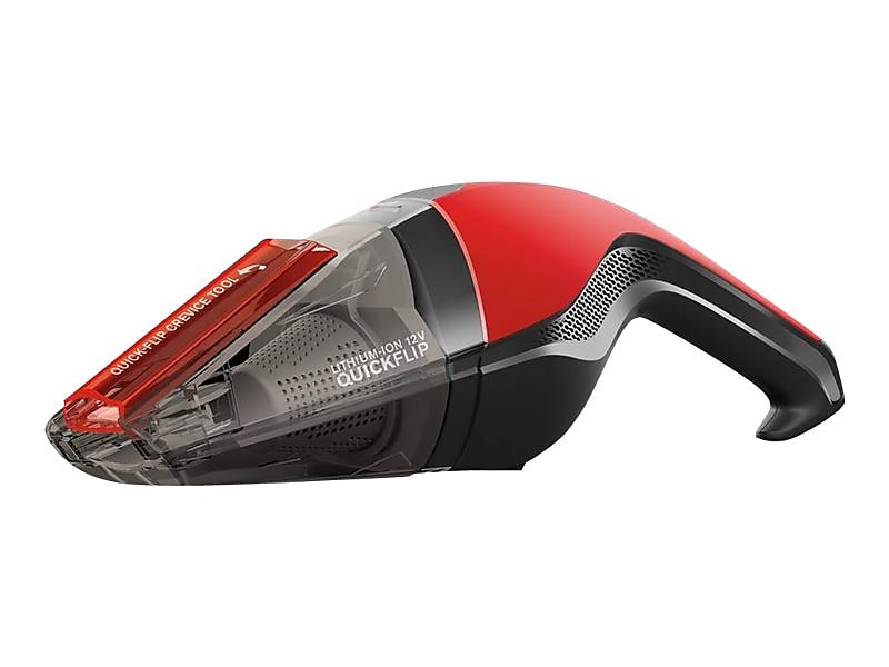 Dirt Devil Quick Flip Cordless Handheld Vacuum, Bagless, Red/Black