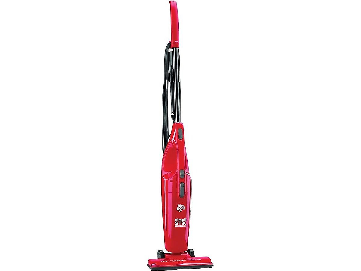Dirt Devil SimpliStik Stick Bagless Vacuum, Red