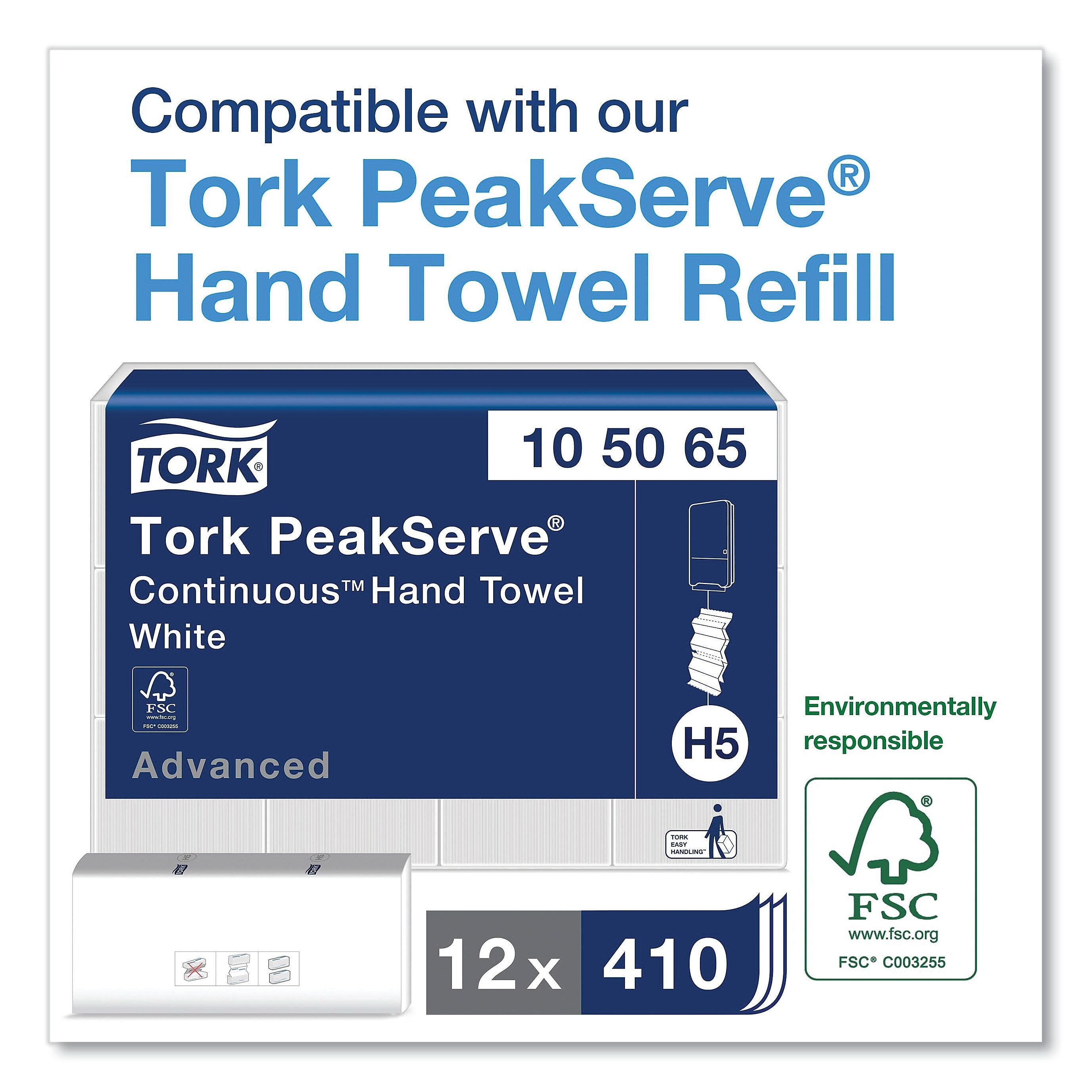 DISPENSER,PEAKSRV TWL,BK