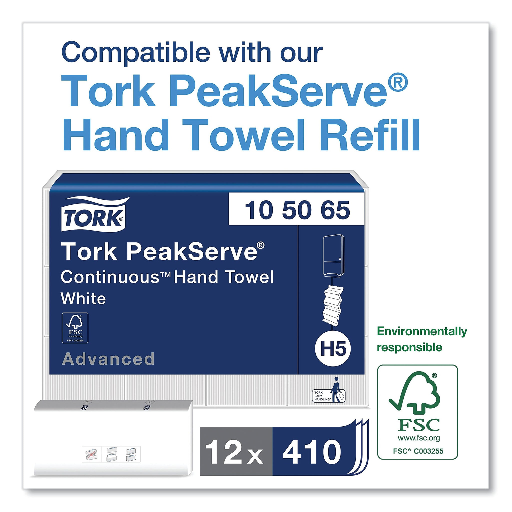 DISPENSER,PEAKSRV TWL,BK