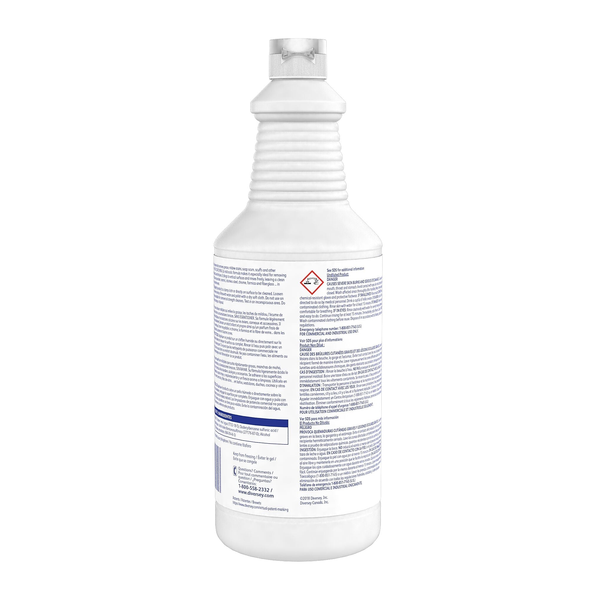 Diversey Emerel All-Purpose Cream Cleaner, Fresh Scent, 32 oz., 12/Carton