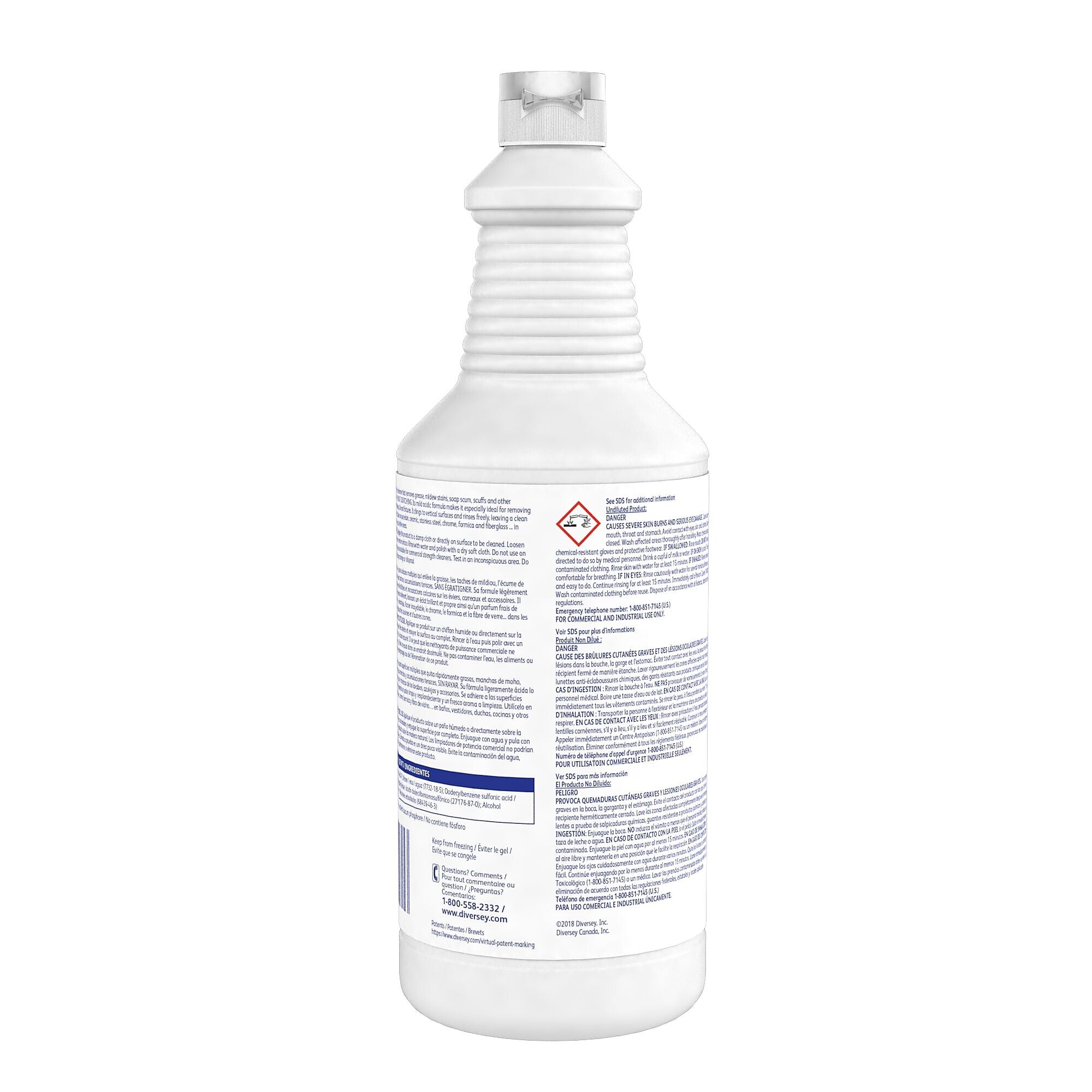 Diversey Emerel All-Purpose Cream Cleaner, Fresh Scent, 32 oz., 12/Carton