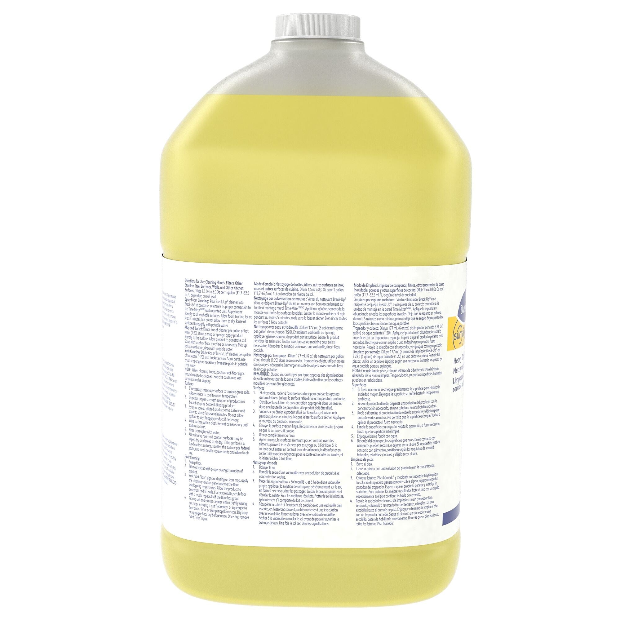 Diversey Suma Break-Up II D3.5 Degreaser, 128 Oz., 4/Carton
