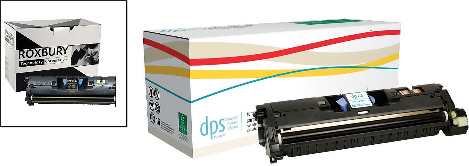 Diversity Products Solutions by Staples Remanufactured Black Standard Yield Toner Cartridge Replacement for HP 121A