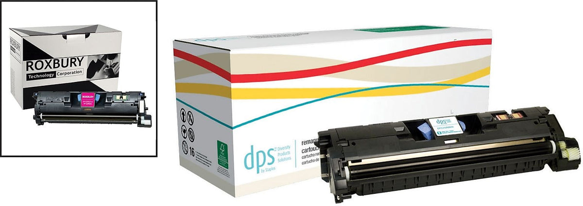 Diversity Products Solutions by Staples Remanufactured Magenta Standard Yield Toner Cartridge Replacement for HP 121A