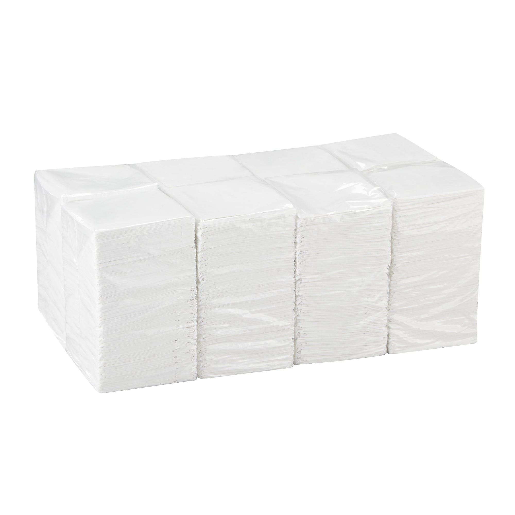 Dixie 1/4-Fold 1-Ply Beverage Napkin by GP PRO, White, 500 Napkins/Pack, 8 Packs/Case