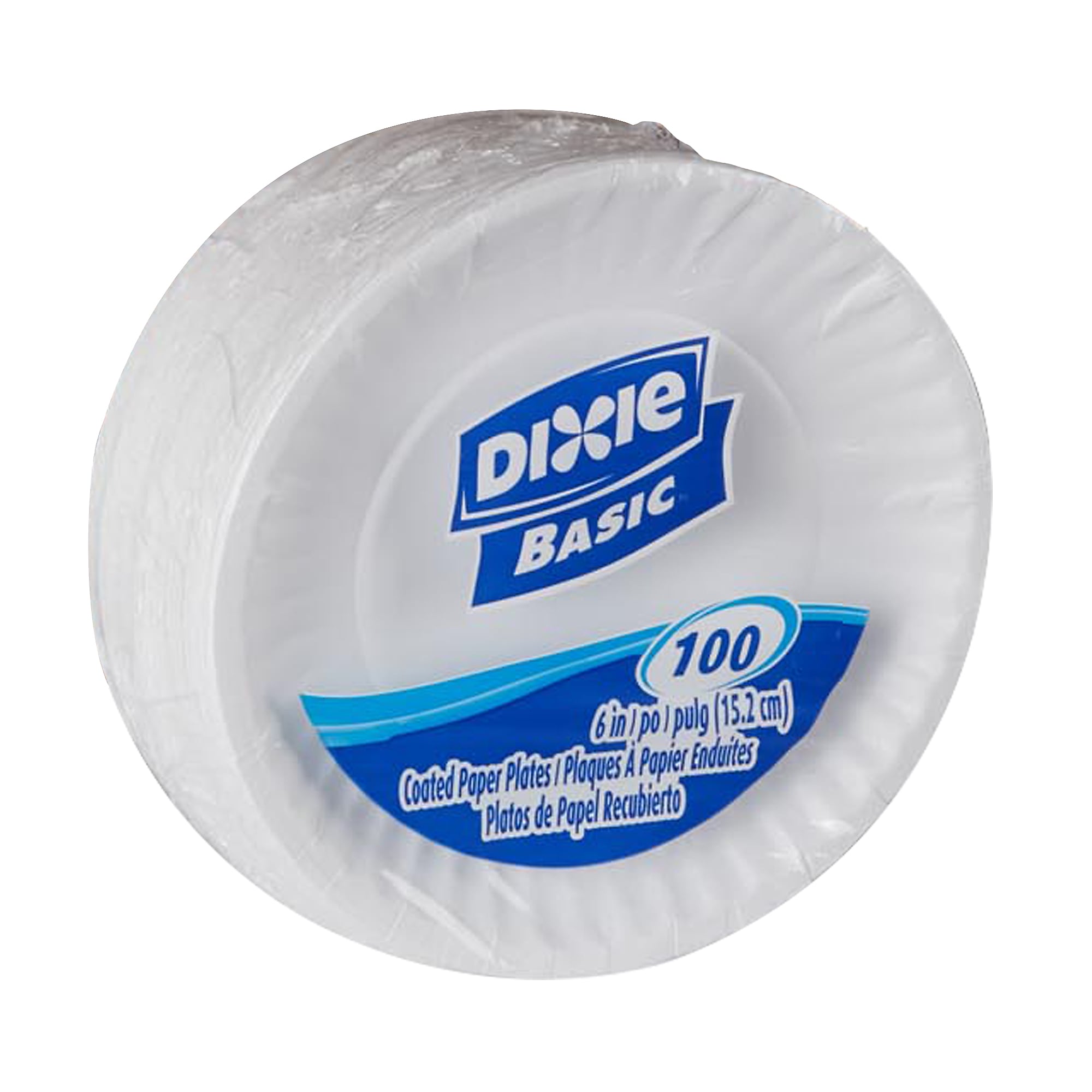 Dixie Basic Light-Weight Paper Plate by GP PRO, 6