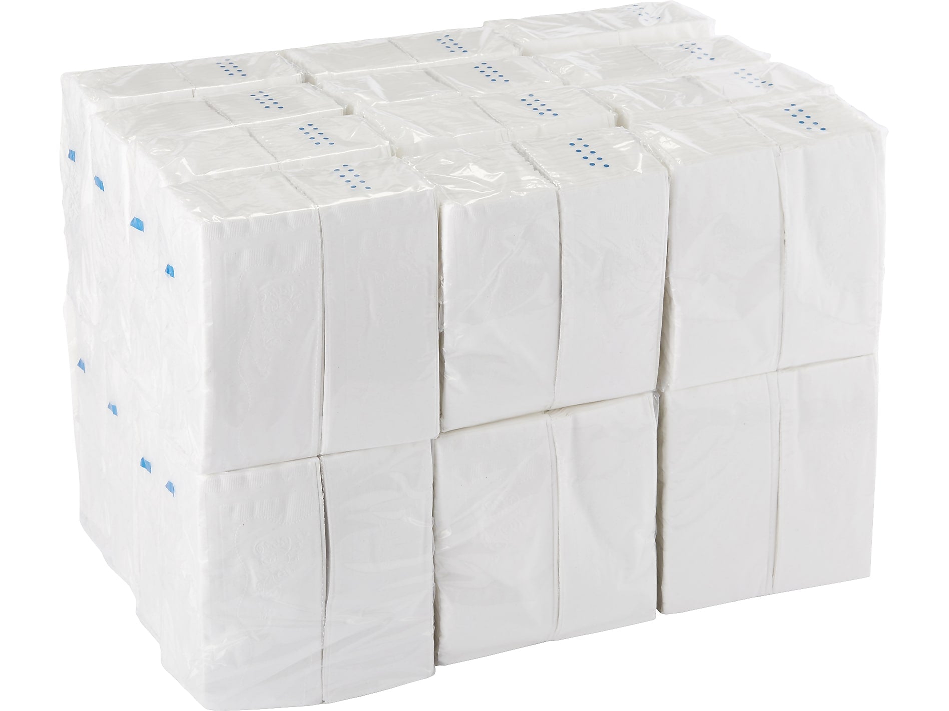 Dixie Dinner Napkin, 2-ply, White, 3024 Napkins/Pack